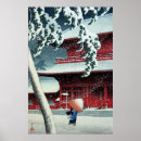 Search for kawase hasui posters Snow