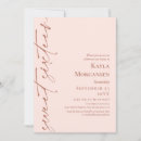 Search for blush sweet 16 invitations Elegant