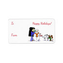 Search for happy chanukah return address labels Winter