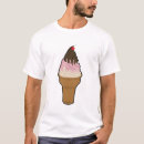 Search for waffle cone tshirts Strawberry