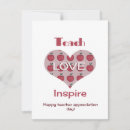 Search for teacher love cards Cute