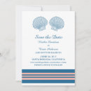 Search for seashells invitations Stripes