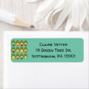Search for eggs return address labels Blue