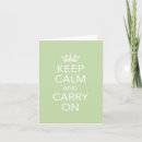 Search for keep calm carry on cards Quote