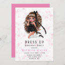 Search for kids dress up party invitations Pink