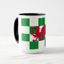 Search for red dragon of wales mugs Welsh flag
