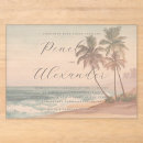Search for beach scene invitations Watercolor