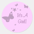Search for girl butterfly stickers It's a girl