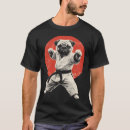 Search for black pug tshirts Karate
