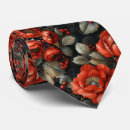 Search for rose background ties Red and black