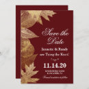 Search for fall colors wedding invitations Autumn