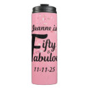 Search for womans 50th birthday mugs Pink and black