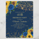 Search for 40th 6x8 invitations Glitter