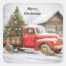 Search for pickup trucks stickers Merry christmas