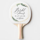 Search for gold ping pong paddles Bridal shower