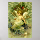 Search for vintage christmas angel art Victorian