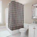 Search for red black gray shower curtains Plaid