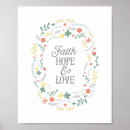 Search for faith hope love posters Christian