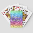 Search for sparkling playing cards For her