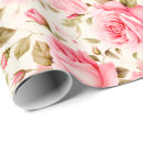 Search for vintage valentines day wrapping paper Rose