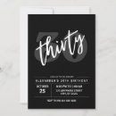 Search for cheers and beers 30th birthday invitations Modern