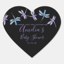 Search for nature heart stickers Dragonfly