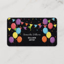 Search for balloon artist business cards Party