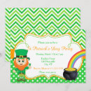 Search for irish rainbow invitations St patrick's day