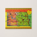 Search for north dakota puzzles Map