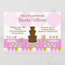 Search for chocolate fountain party invitations Candy