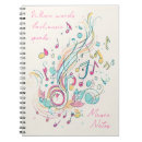 Search for songwriter notebooks Music notes