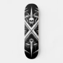 Search for heavy metal skateboards Devil horns