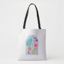 Search for flowers tote bags Colourful
