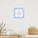 Search for elegant snowflake posters White