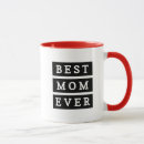 Search for black white red mugs Text