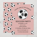 Search for sports invitations Pink