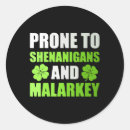 Search for malarkey stickers Irish