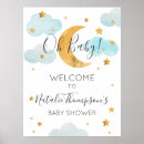 Search for moon baby shower posters Gold