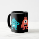 Search for little monster mugs Cartoon