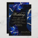 Search for royal blue and black wedding invitations Chic