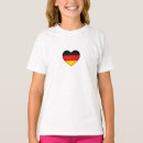 Search for german flag tshirts Heart