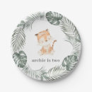 Search for tiger paper plates Cute
