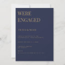 Search for navy engagement party invitations Whimsical