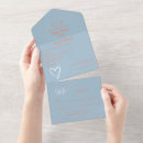 Search for peach and blue wedding invitations Simple