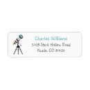 Search for celestial return address labels Astronomy