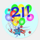 Search for 20 years stickers Party