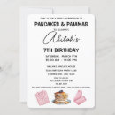 Search for pyjama party invitations Pancakes and pyjamas
