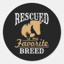Search for rescued breed stickers Adopt