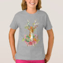 Search for floral kids tshirts Deer