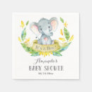 Search for yellow grey napkins Elephant baby shower